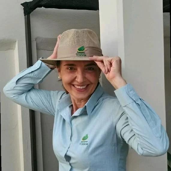 A engenheira agrônoma Patrícia Dias, líder técnica da Sementes Vitória