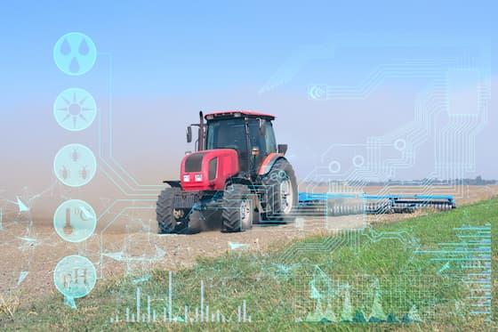 Equipamento agrícola coleta e compartilha inúmeros dados durante a operação na lavoura: o envio remoto de informações permitiu um grande avanço para a Agricultura de Precisão