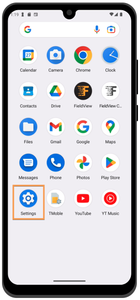 Android Settings app
