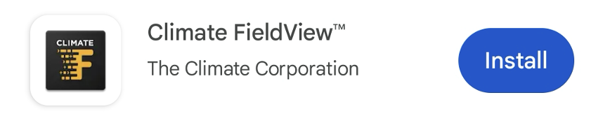 FieldView app in the Google Play store