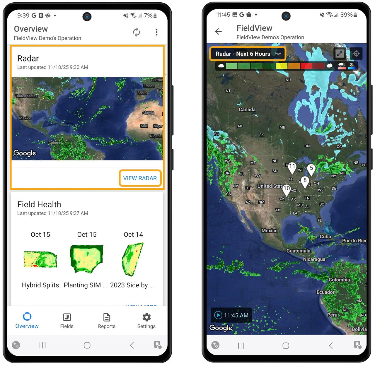 FieldView
