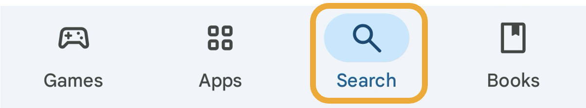 Search button