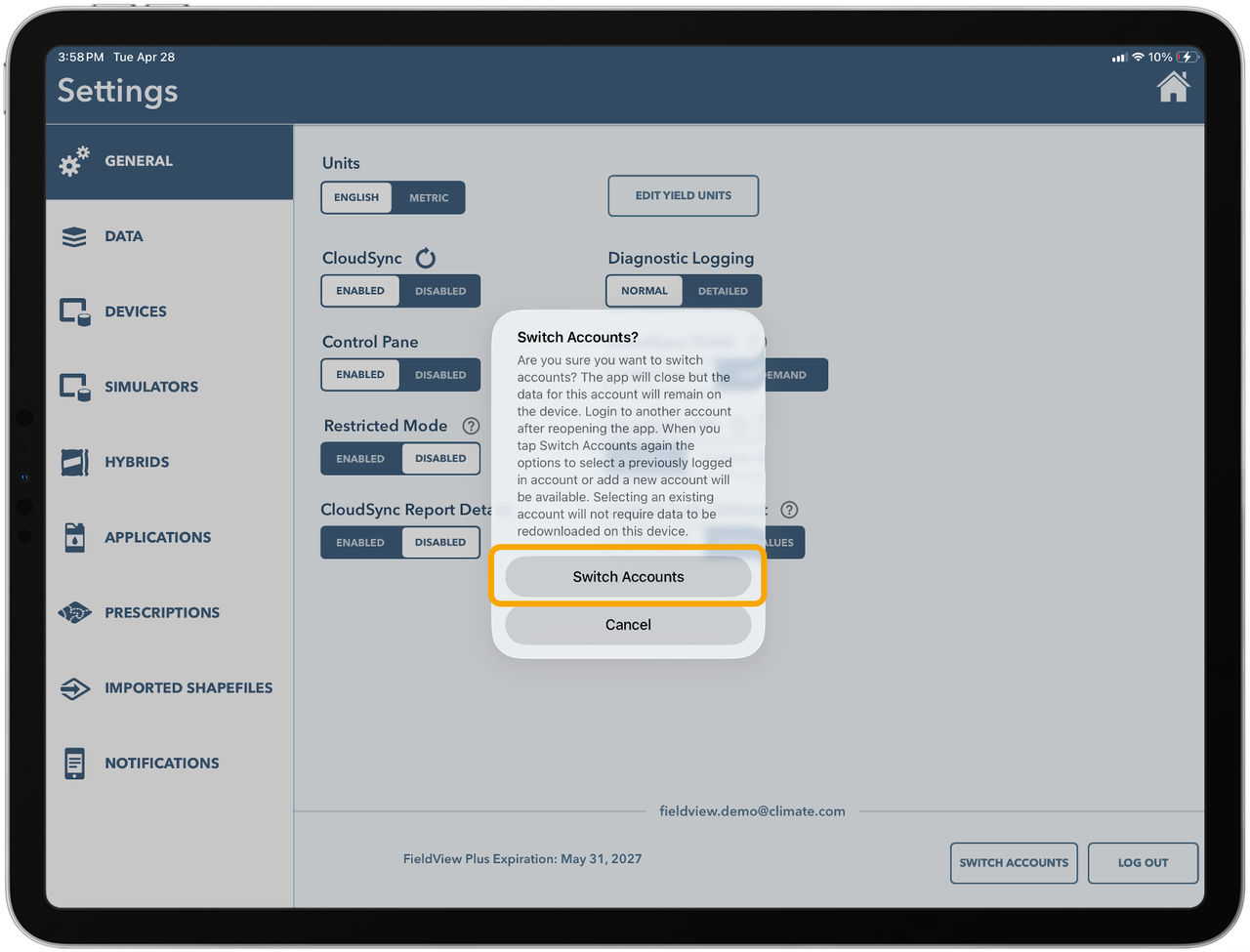 FieldView