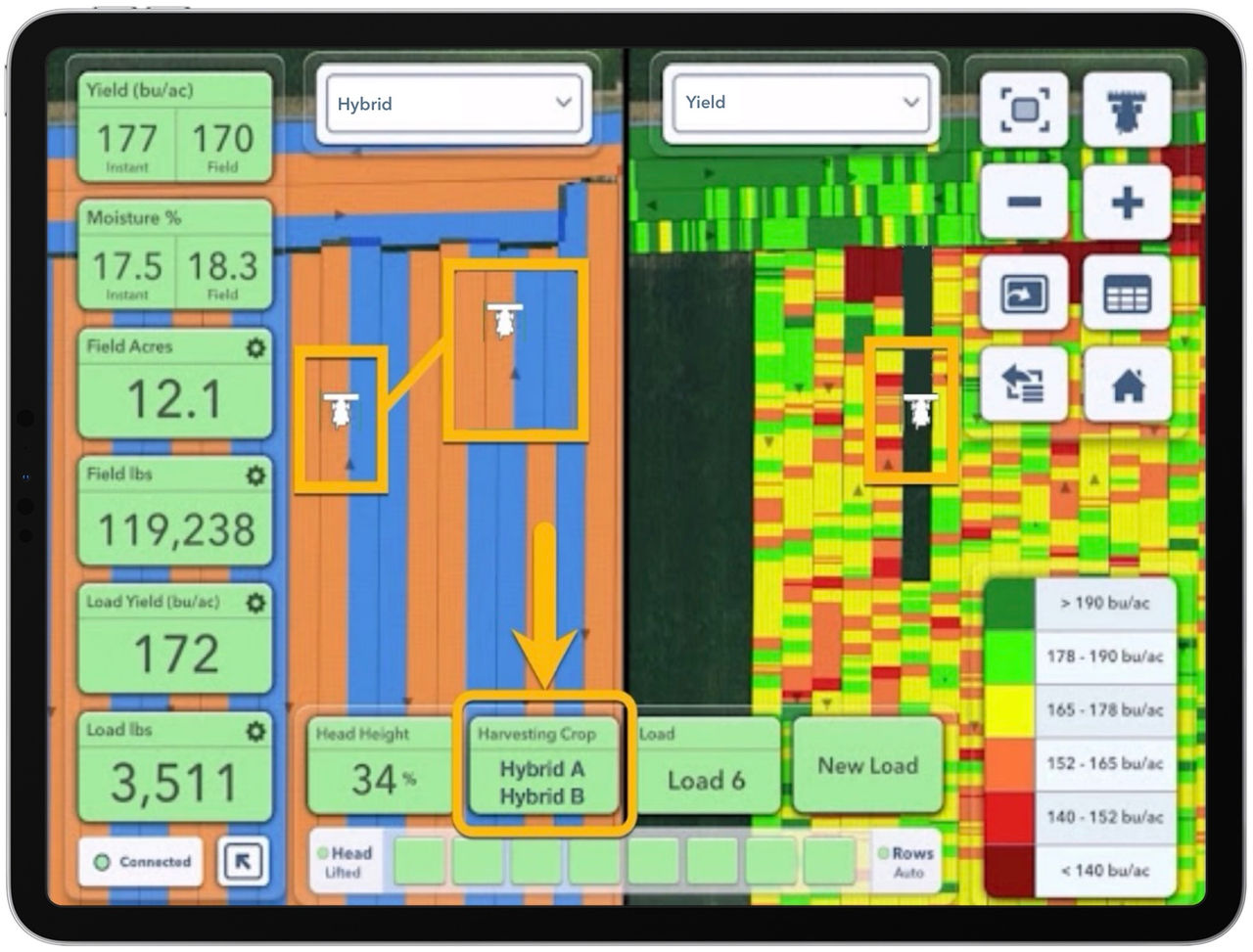 ajusting combine gps location